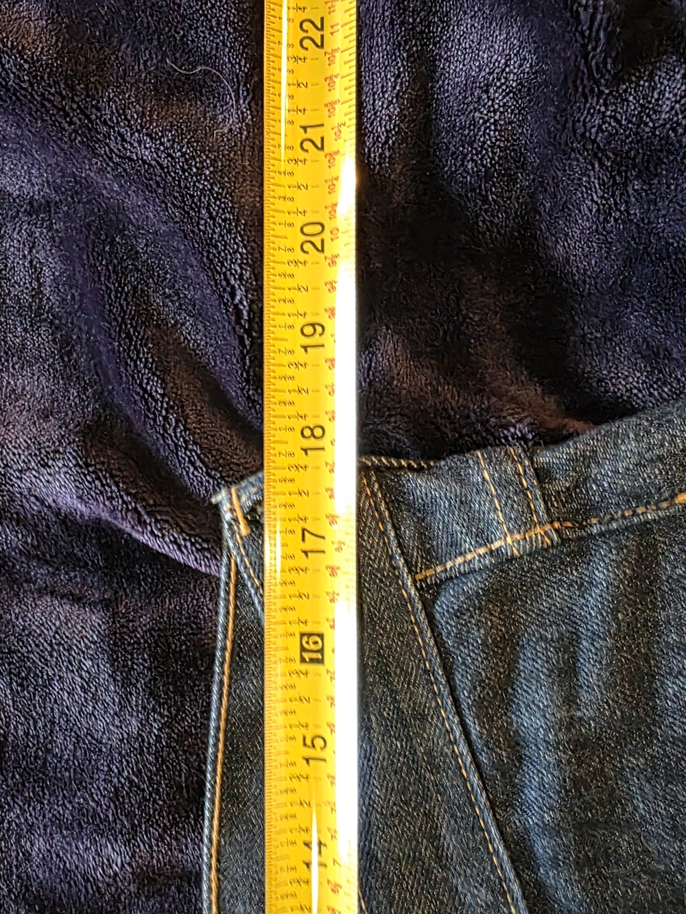 Tellason Stock Cone Mills Selvedge Denim Jeans USA Made 14 oz Size 35x35 - Picture 5 of 12